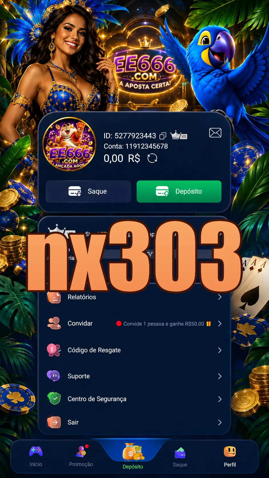 nx303 Tangkapan Layar Resmi APK